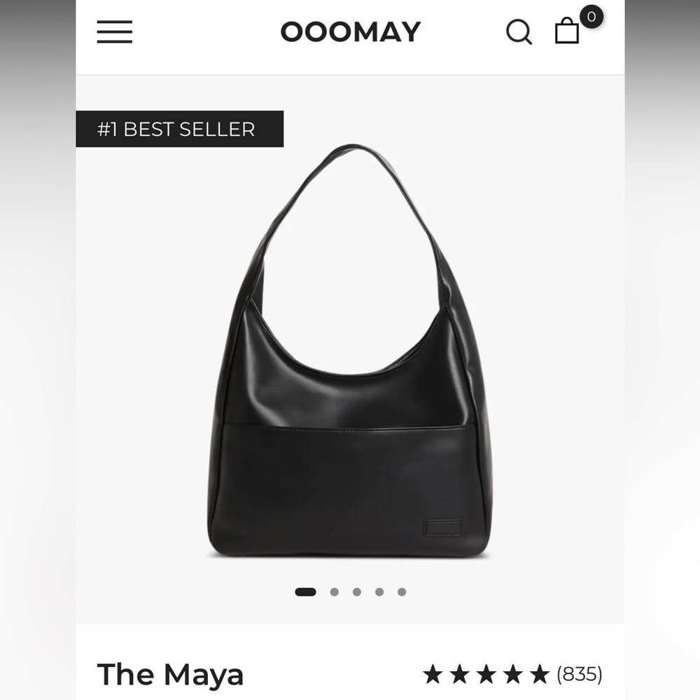 Ooomay Maya vegan leather bag